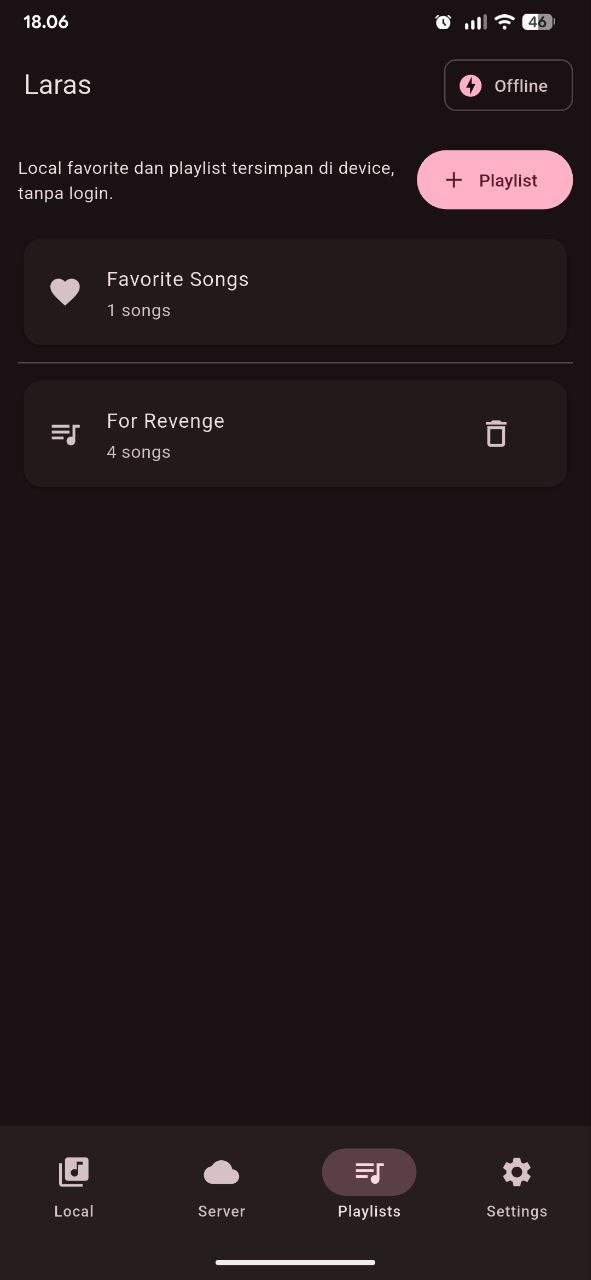 Playlist lokal